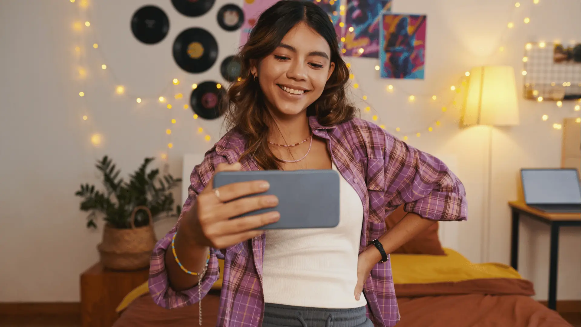 Social media team reviewing 4. formats, distribution and publishing plan: where each asset will go in a collaborative workspace