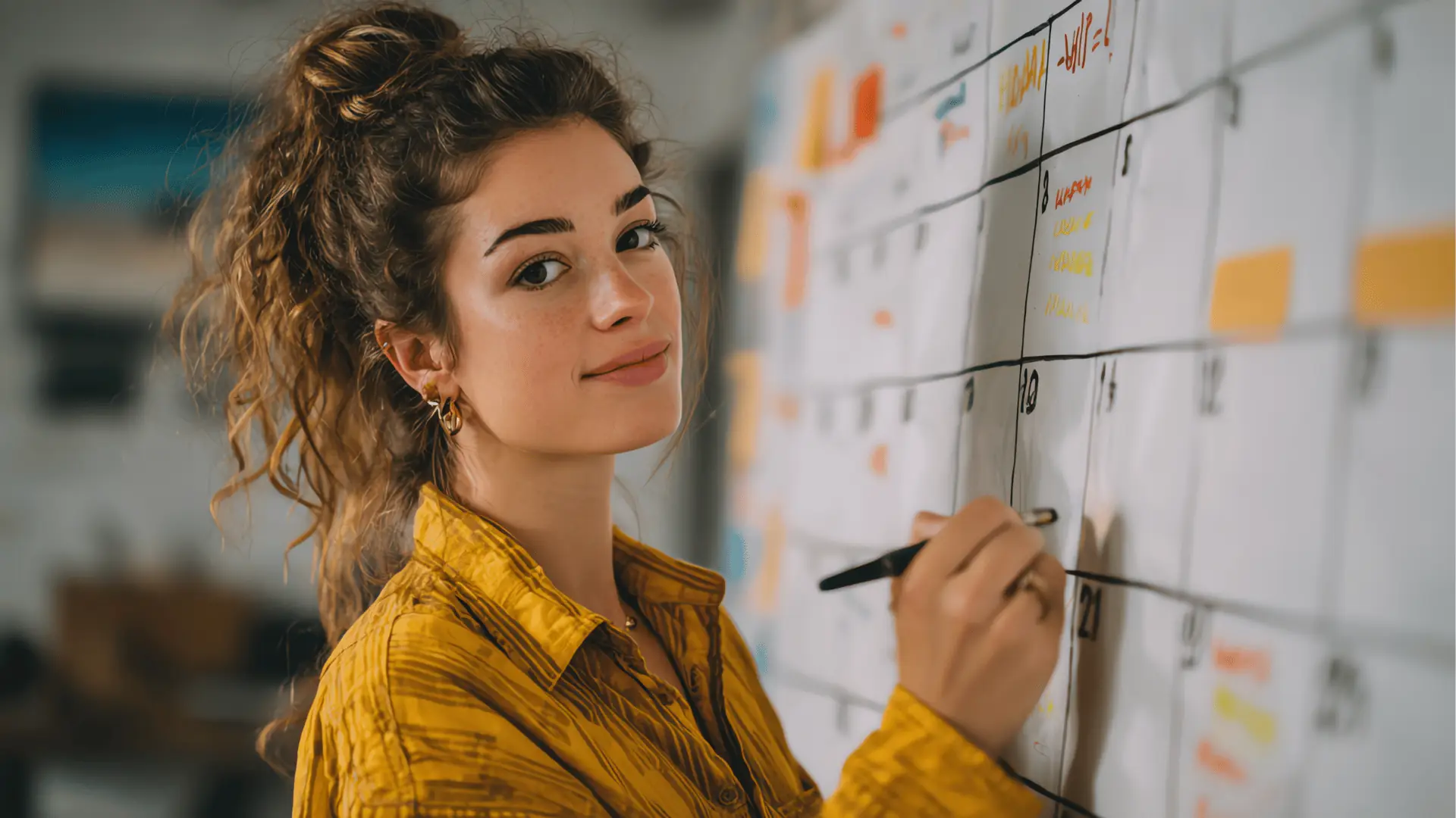 A futuristic interface showing AI-driven content recommendations on social media