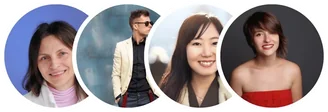 Headshots of creators, freelancers, teams, and agencies using Mydrop