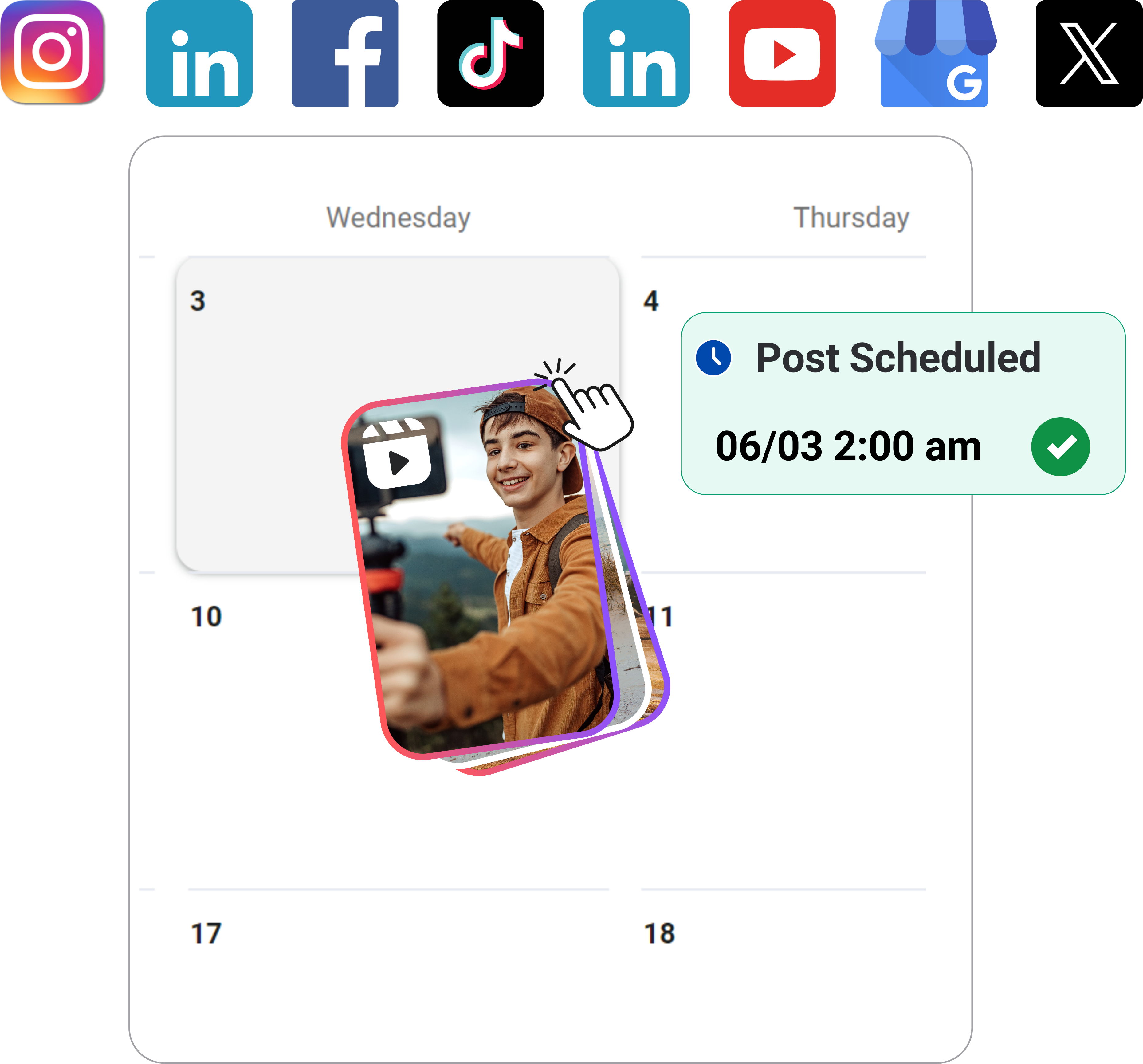 Custom calendar and drag and drop